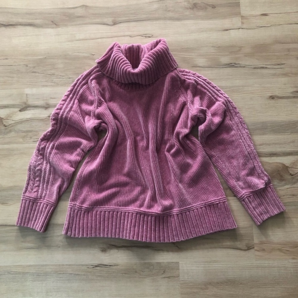 Northern Reflections Mauve Turtleneck Sweater